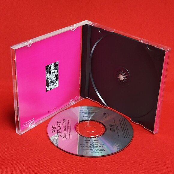 Rod Stewart Downtown Train Selections From The StoryTeller Anthology CD 1990 - Picture 6 of 8